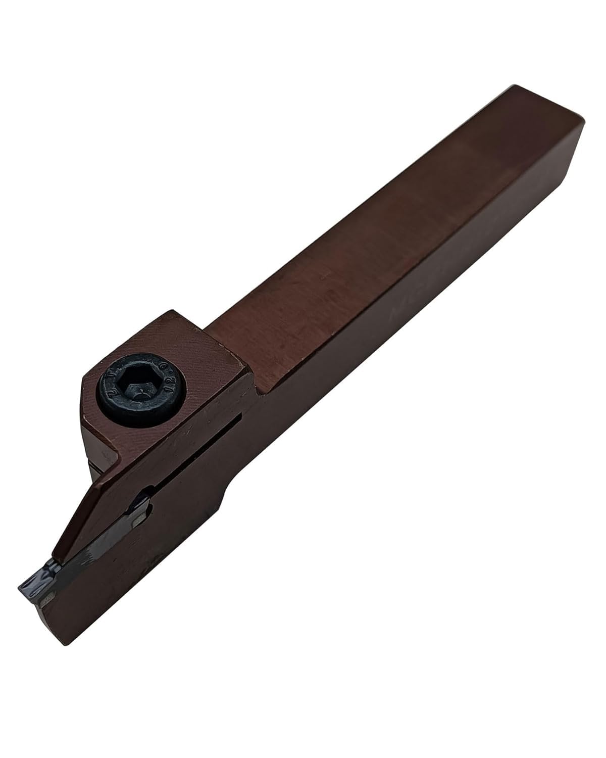 1Stück 5/8-Zoll-Schaft MGEHR1616-2 Hochwertiger Drehmaschinen-Stech-Abstechwerkzeughalter mit 10 Stück MGMN200 Wendeschneidplatten zum Einstechen für Stahl (MGEHR1616-2+ MGMN200)