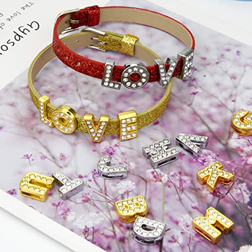 Poualss ALPHABET LETTERS For Diy Wristbands Bracelets thumb #4