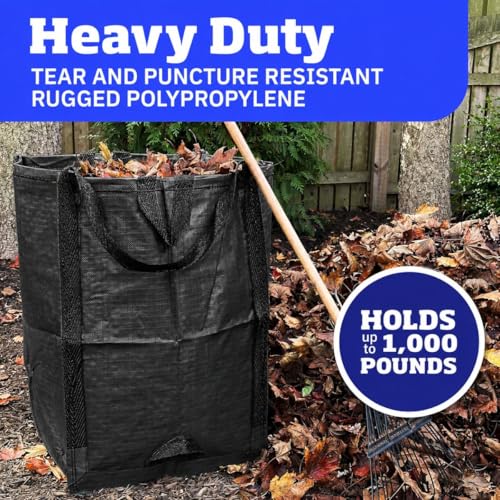 Image of DURASACK Heavy Duty Home and Yard Bags, Black