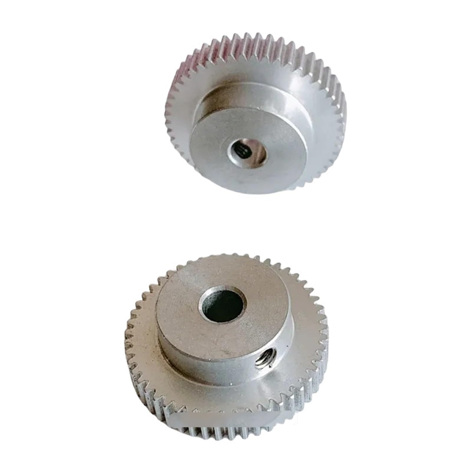 Bevel Gear Pinion Hardware Mechanical 0.6Modulus 50Teeth Aluminum Alloy Gear Hole 5mm/6mm/6.35mm/7mm/8mm/10mm Diameter(8mm)