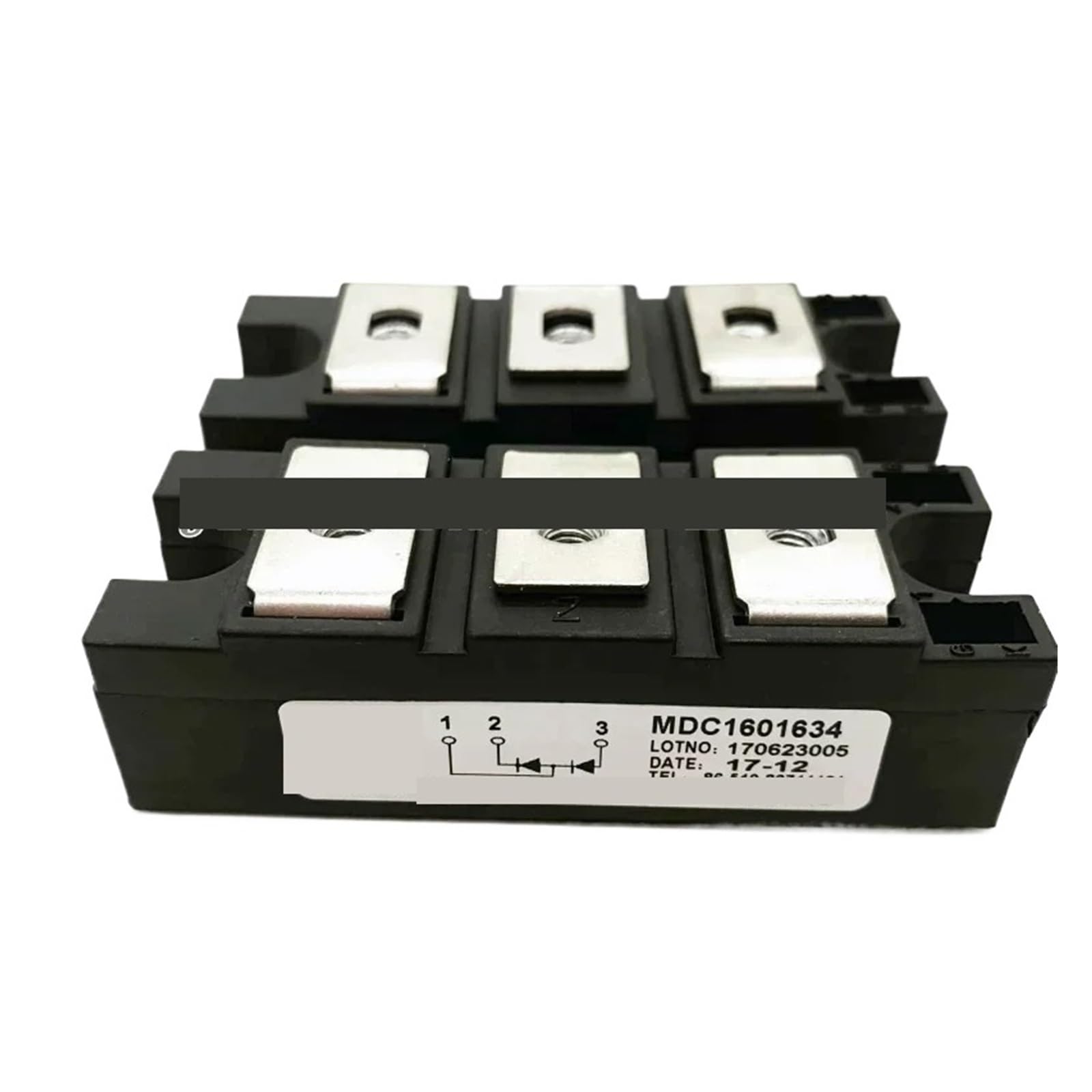 Module de redressement MDC250-16 à diode pour régulation de tension industrielle