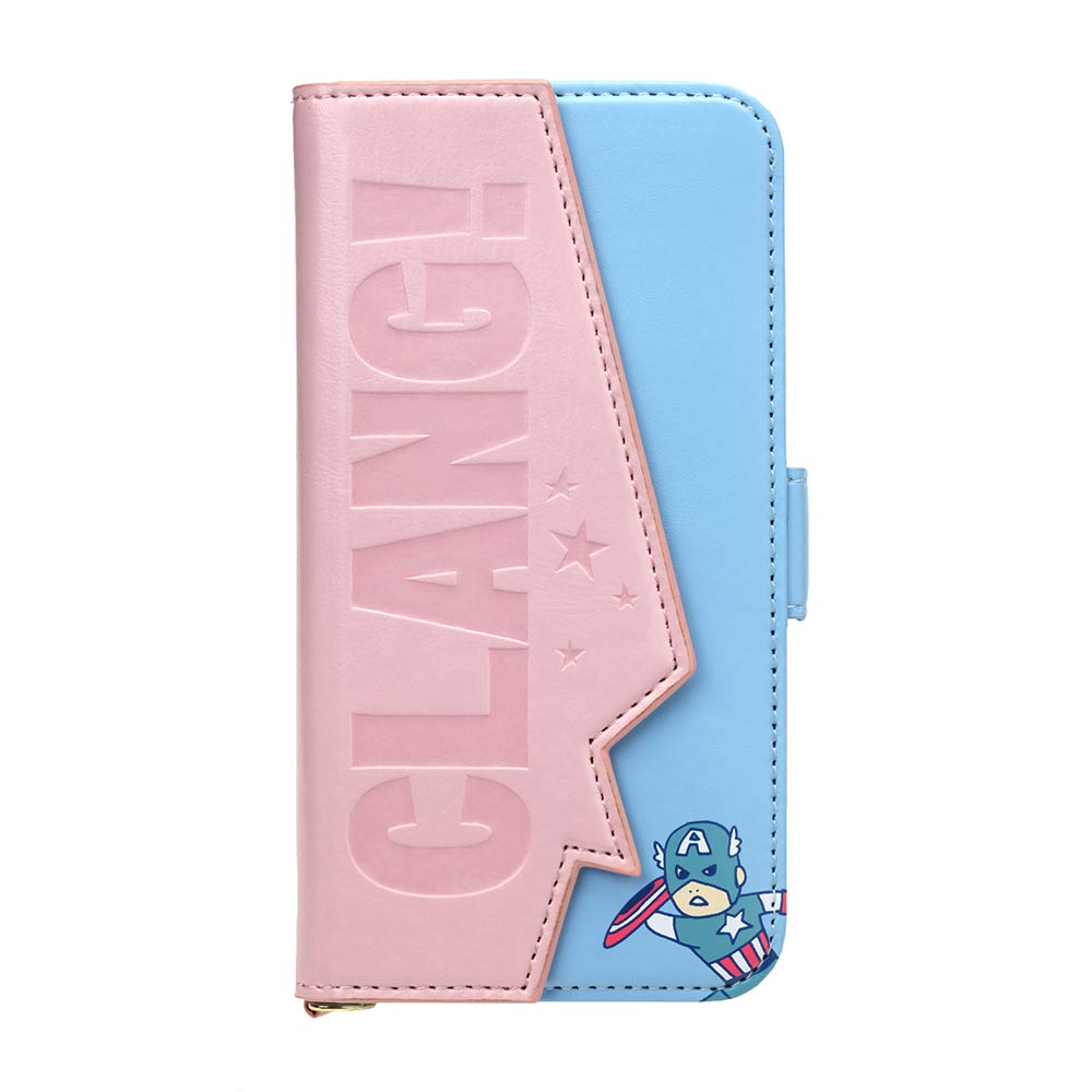 ピージーエー(PGA) PGA Premium Style iPhone 11 ダブルフリップカバー [キャプテン・アメリカ] ケース PG-DFP19B13CTA