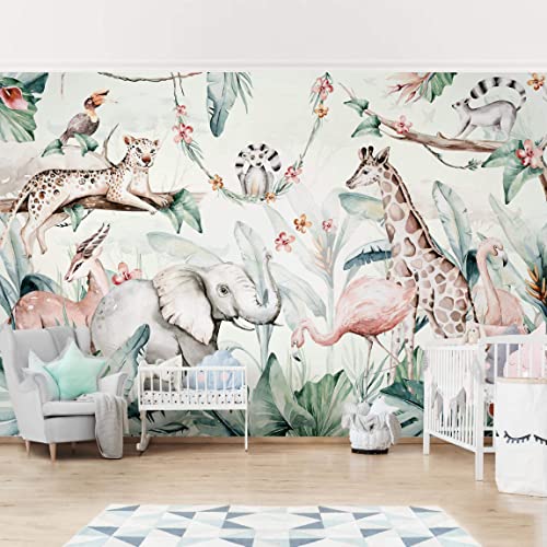 Bilderwelten Carta da parati - Animali africani ad...