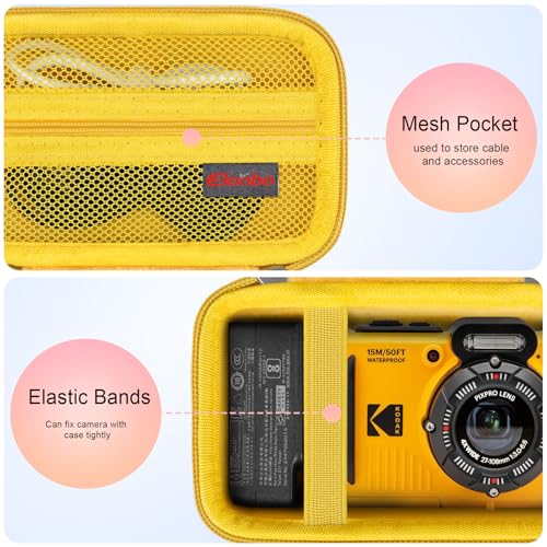 Image of Elonbo Camera Carrying Case for Kodak PIXPRO WPZ2 Waterproof Digital Camera
