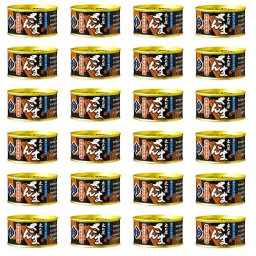 さんま 甘辛 味噌煮 1缶 固形量 120g 総量 170g 24缶セット 簡易梱包 木の屋 石巻水産