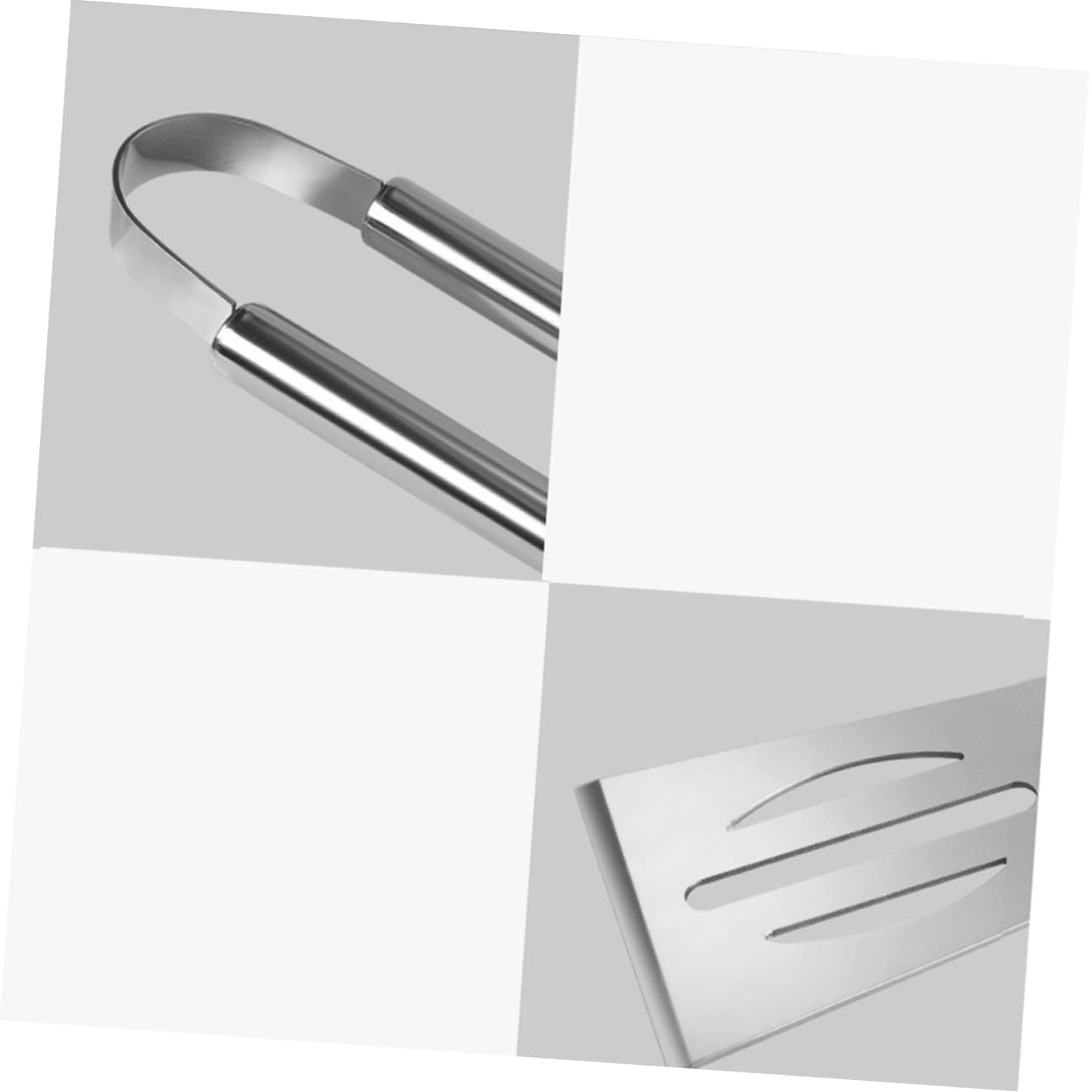 Set Utensili Barbecue 12 Pezzi in Acciaio Inox con Borsa Nera | Spatola, Pinza, Coltello, Forchetta, Spazzola e Spiedo, per Picnic e Campeggio, Accessori da Griglia