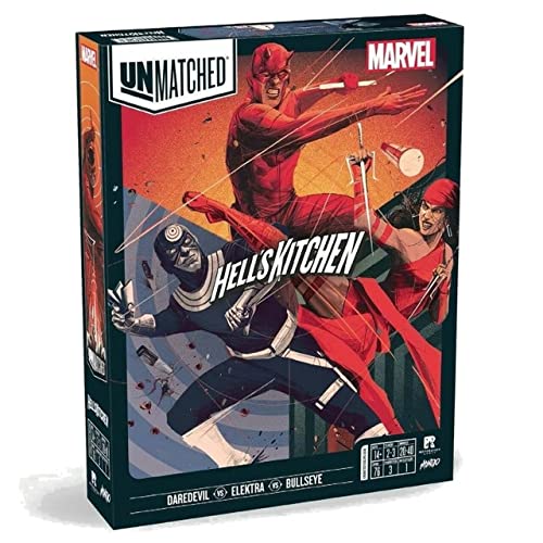 unmatched marvel - hell39s kitchen - strategy fighting superhero game for family teens amp adults by restoration games