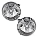 Driver and Passenger Headlights Headlamps Replacement for Jeep SUV 55155809AB 55155808AB AutoAndArt