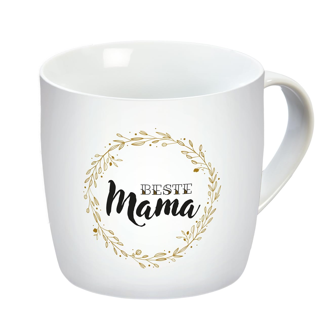 Mug Mama Danke 300 ml | Coffee | Tea | Cocoa | Gift | Birthday | Christmas | Mother's Day | Mother | Favourite Person | Porcelain | Thank You