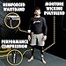 Gold BJJ Jiu Jitsu Spats - Base Layer for Gi and No-Gi Grappling - Martial Arts Pants (Full Length, Small)