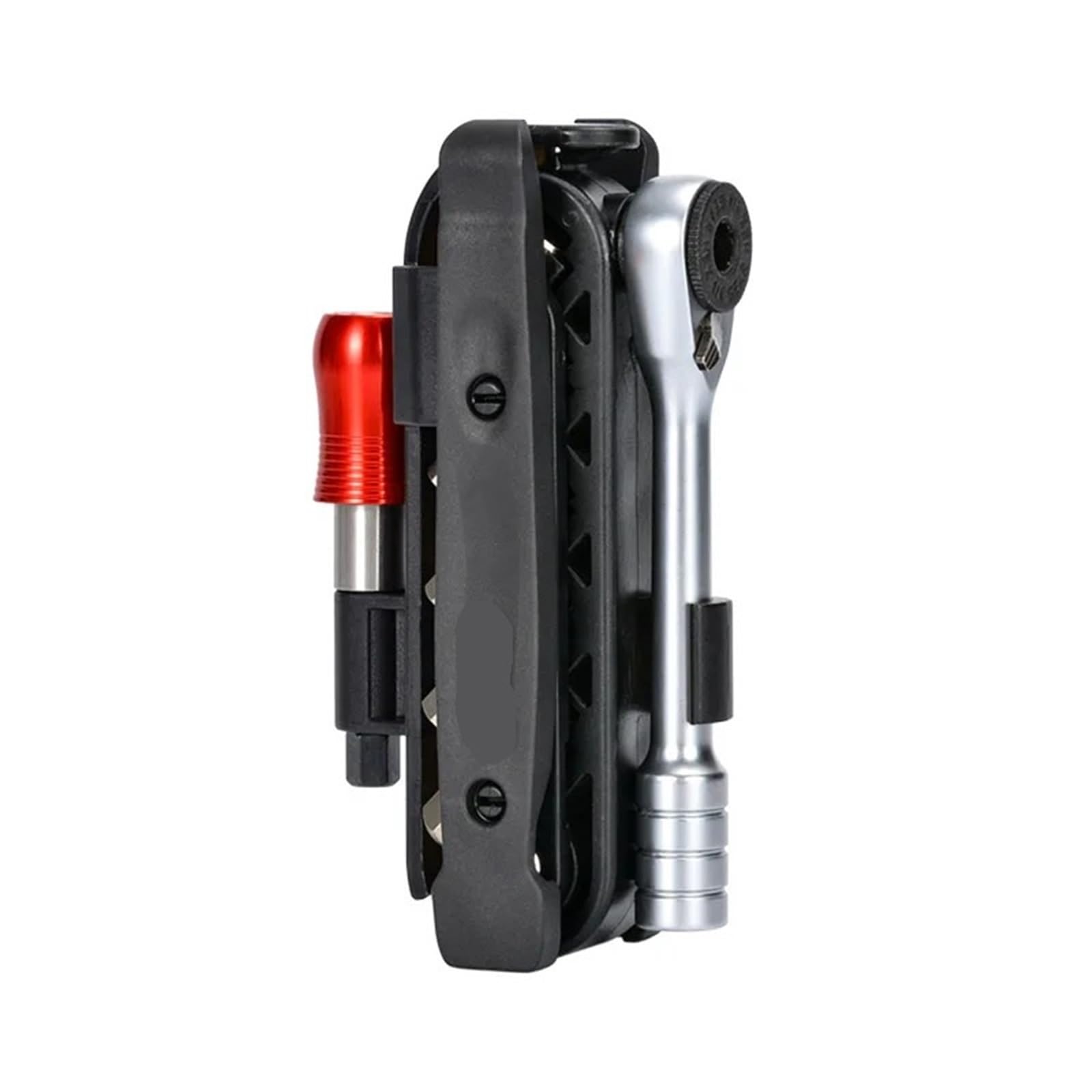 Kit De Herramientas De Llave De Trinquete Portátil 14 En 1, Multiherramienta De Ciclismo Multifunción Con Palanca De Neumáticos For Mantenimiento De Bicicletas De Carretera MTB