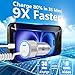 [Apple MFi Certified] iPhone 16 Fast Car Charger, Linocell 90W USB-C Power Cigarette Lighter USB-C Car Carplay Fast Charger + 6FT Coiled Type-C Cable for iPhone 16 15 Pro Max/Galaxy S24/Pixel/iPad Pro