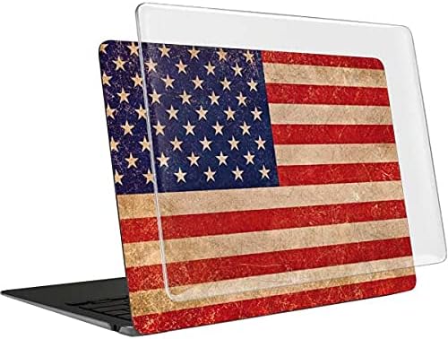 Skinit Case + Skin Compatible with MacBook Air 13in (2020) Originally Designed Distressed American Flag Design