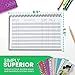 The Superior Register - Simple Account Tracker - Big Checkbook Register & Financial Ledger - Debit Card Register - Bank Register - 1 Pack, Purple, Wide Edition