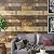 Livelynine 15.8x394 Wood Floor Contact Paper Waterproof Peel and Stick Wood Adhesive Paper for Furniture Desk Table Kitchen Countertop Covers Stick on Accent Wall Panels Rustic Vinyl Flooring Roll