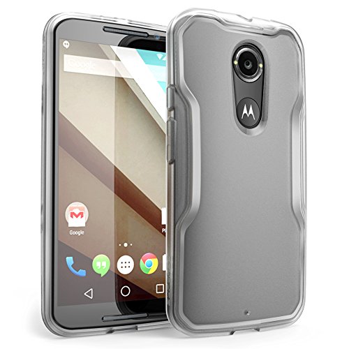 Moto X Case, SUPCASE [Unicorn Beetle Series] for All New Motorola Moto X (2nd Gen.) Phone 2014 Release, Premium Hybrid Bumper Case (Frost Clear) - Not Fit Moto X Phone (1st Gen.) 2013 Release