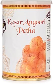 Rafael Kesar Angoori Petha 1/2 KG (Agra Famous Sweet from City of TAJ Mahal) 8 Months Shelf Life