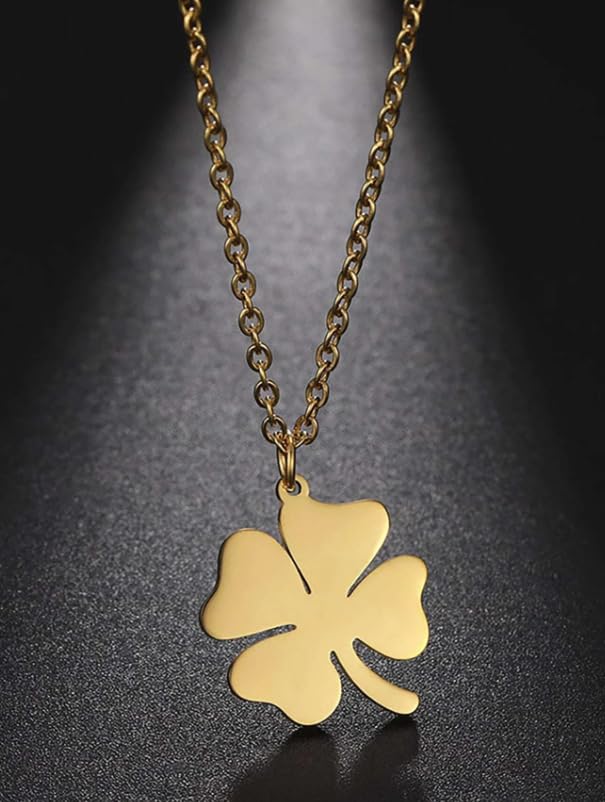 Colliers de la Saint-Patrick en argent 925 trèfle à trois feuilles