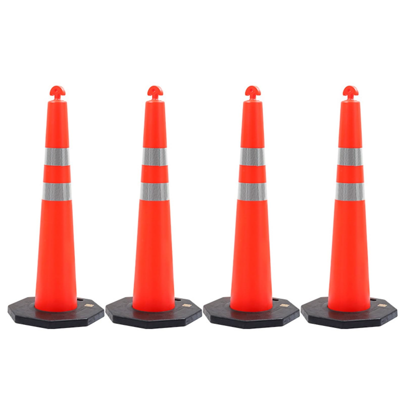 Amazon.co.jp: 駐車場 ポール 三角コーン 車止め ポール 駐車禁止 コーン 交通誘導ポスト 安全ボラード 4パック プラスチック支柱ポストセット  交通注意 駐車場建設用 : 産業・研究開発用品 2個 注水式 コーン 高さ調節可能プラスチック製 警告ポール 駐車場 ガレージ用安定型衝突防止バリケード