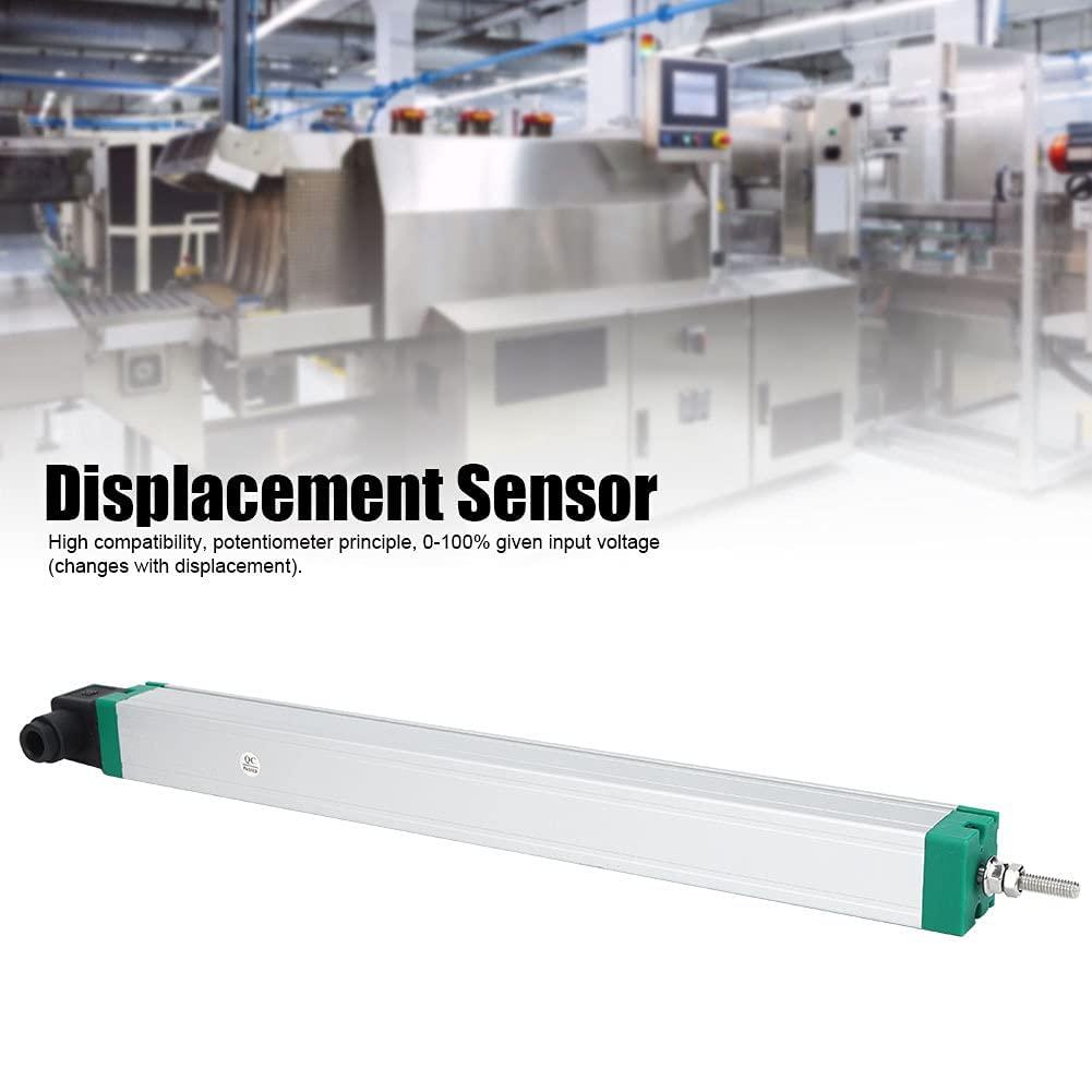 Capteur de Déplacement, Potentiomètre Linéaire en Acier Inoxydable, Capteur de Position Linéaire Machine D'injection D'acier Règle électronique Type de Tige de Traction (KTC-300)