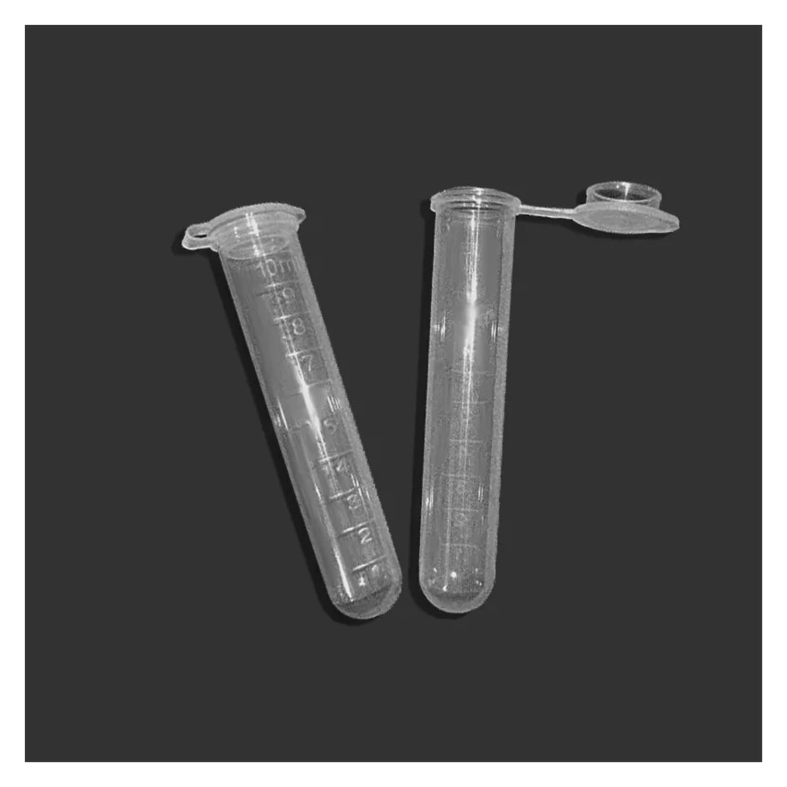 yingyingjia 100 szt./worek 10 ml mikroplastikowa probówka wirówkowa fiolka zatrzaskowa pojemnik na probówki laboratoryjne probówki wirówkowe zatrzaskowa Cl