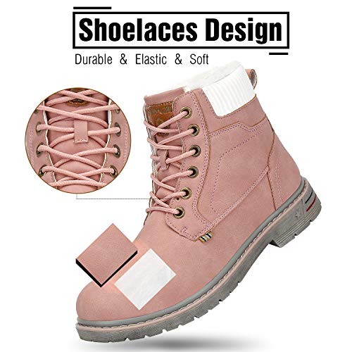Mishansha Winterschoenen voor heren, warm gevoerde sneeuwlaarzen voor dames, wandelschoenen, waterdicht, antislip, voor buiten - Image 5