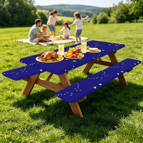 Mantel de Alaska premium con fundas para banco de viaje 8