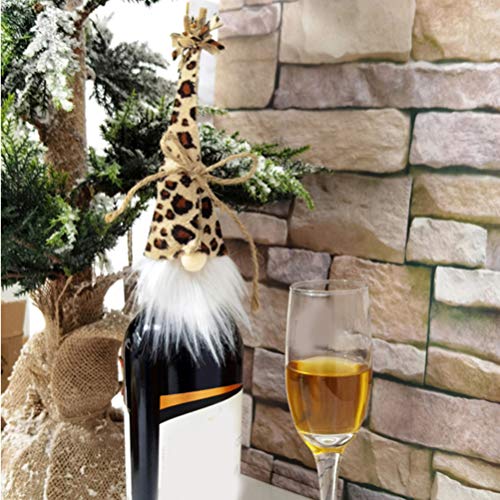 SOIMISS 4Pcs Santa Gnome Tampa Topper Garrafa De Vinho Garrafa de Champanhe Garrafa De Vinho Cobre L