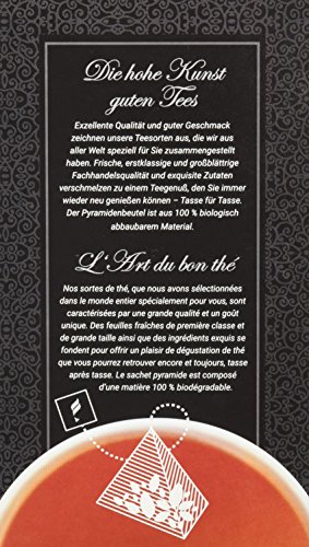 FLORAGOLD Pyramidenbeutel Früchtetee Knusperhäuschen magenmild, 1er Pack (1 x 68 g)