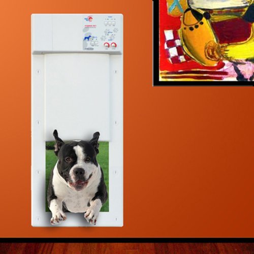 High Tech Pet Power Pet Medium Electronic Pet Door Px-1 #TOP1