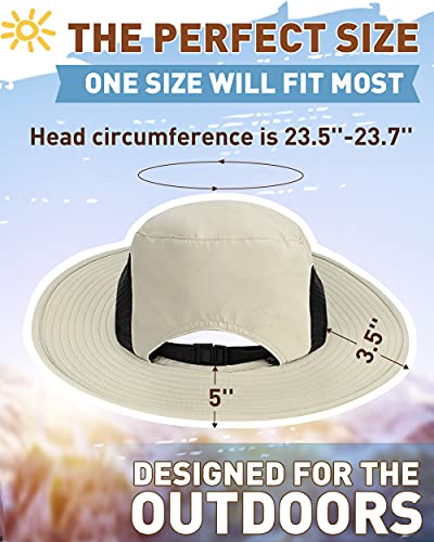 Sombrero de sol Tirrinia para mujer con ala ancha miniatura 6