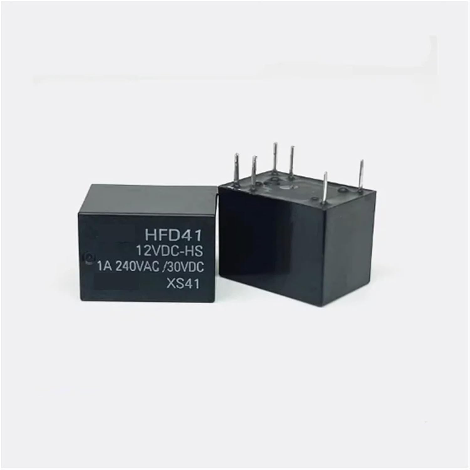 HFD41 12VDC-HS HFD4112VDCHS 12V DCV12 12DCV 1A 6PIN Relay 10Pcs