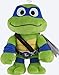 Mattel Teenage Mutant Ninja Turtles: Mutant Mayhem Leonardo Plush Toy, 8 Inch Blue Masked Soft Doll of TMNT Movie Character Leader Leo