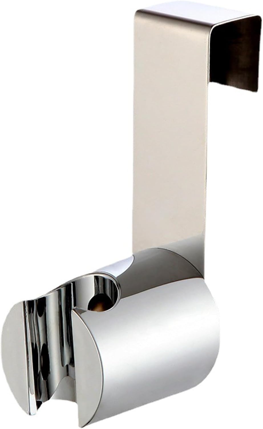 Bidet Sprayer Holder for Toilet Tank ABS Bidet Holder for Toilet Sprayer Holder Bathroom Attachment Hanging Bracket (Silver)