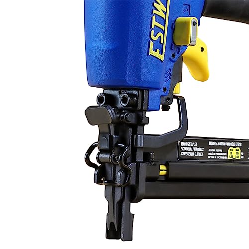Estwing EFS18 grampeador de cerca pneumático de 18 calibre 18 com gancho de cinto de metal ajustável