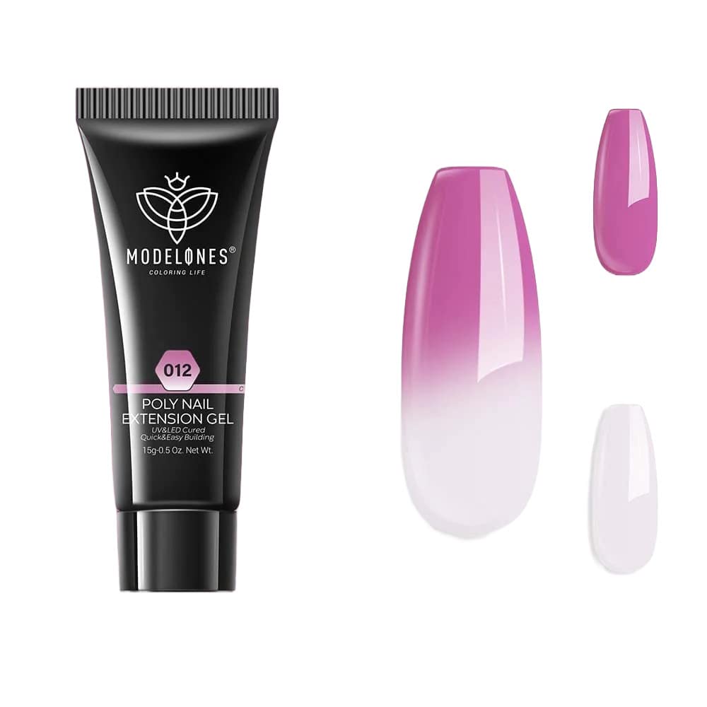 MODELONES 15ml Poly Nail Gel From BELLE GAGA Builder Nail Extension Gel Enhancement Nail Thickening Acrylic Extension nail polish gel (B201130140A)