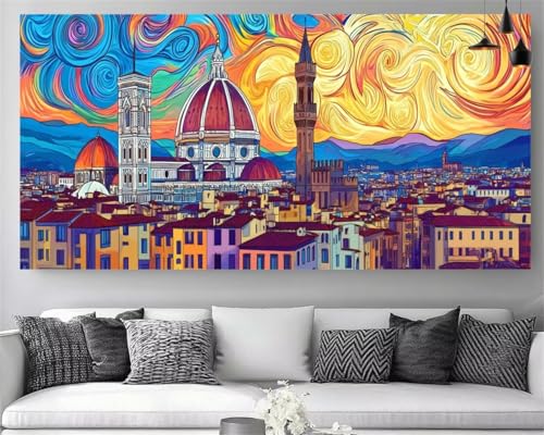 Peinture Diamant Adulte Anti Stress Grand Format Toile Complète 5D