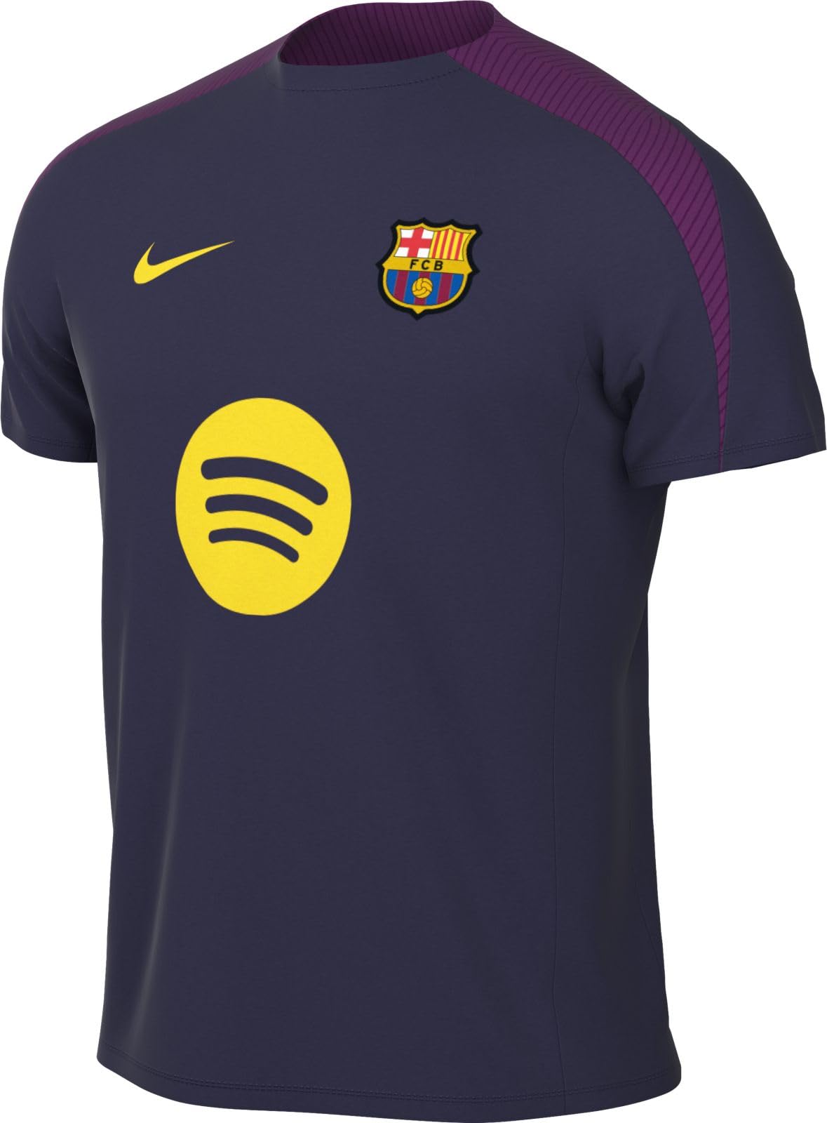 Nike FC Barcelona Strike Nike Fußball-kurzarmshirt mit Dri-Fit-technologie für Herren Maglia a Maniche Corte da Calcio Uomo