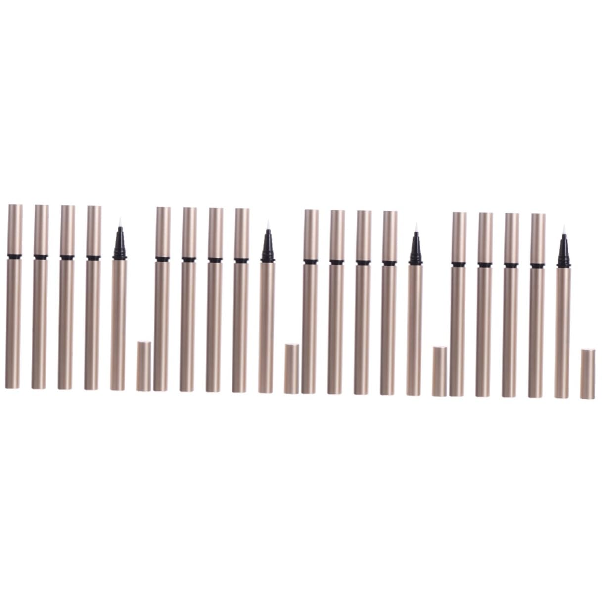 FRCOLOR 20pezzi Tubo Eyeliner Vuoto Ricaricabile Contenitore Per Eyeliner Liquido Bottiglia Pratica e Conveniente Per Trucco Art