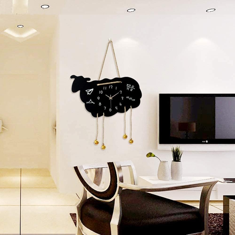 Wall Clock Creative Wall Clock Living Room Modern Minimalist Flow Clock Bedroom Mute Study Fashion Children Decorative Clock