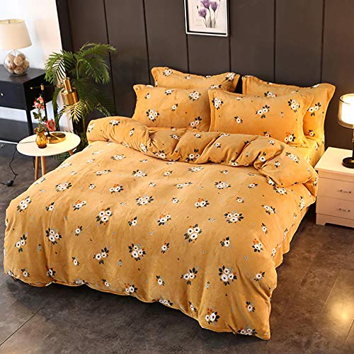 Couverture de couette écossaise en flanelle pour lit double douillet