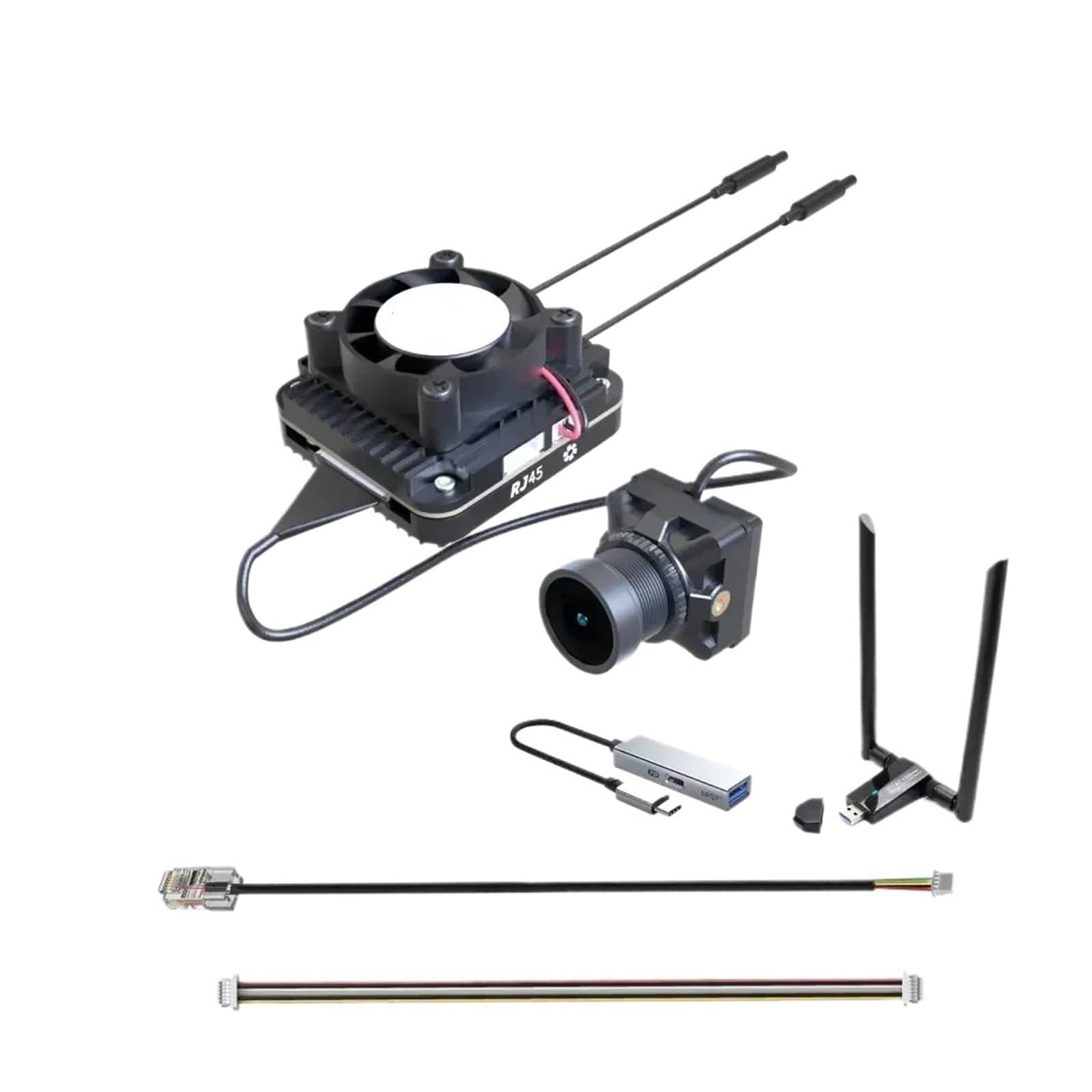 Trasmettitore digitale FPV HD basato su OpenIPC con telecamera FOV 1080P for drone RC(W2-G)