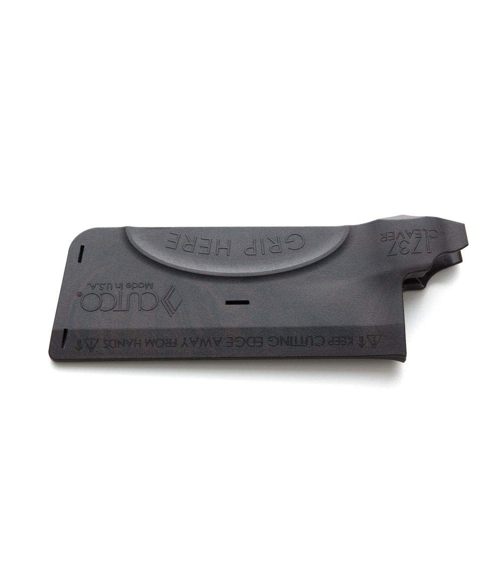 CUTCO # 1737 - Cuchilla con funda de resina térmica, mango negro clásico