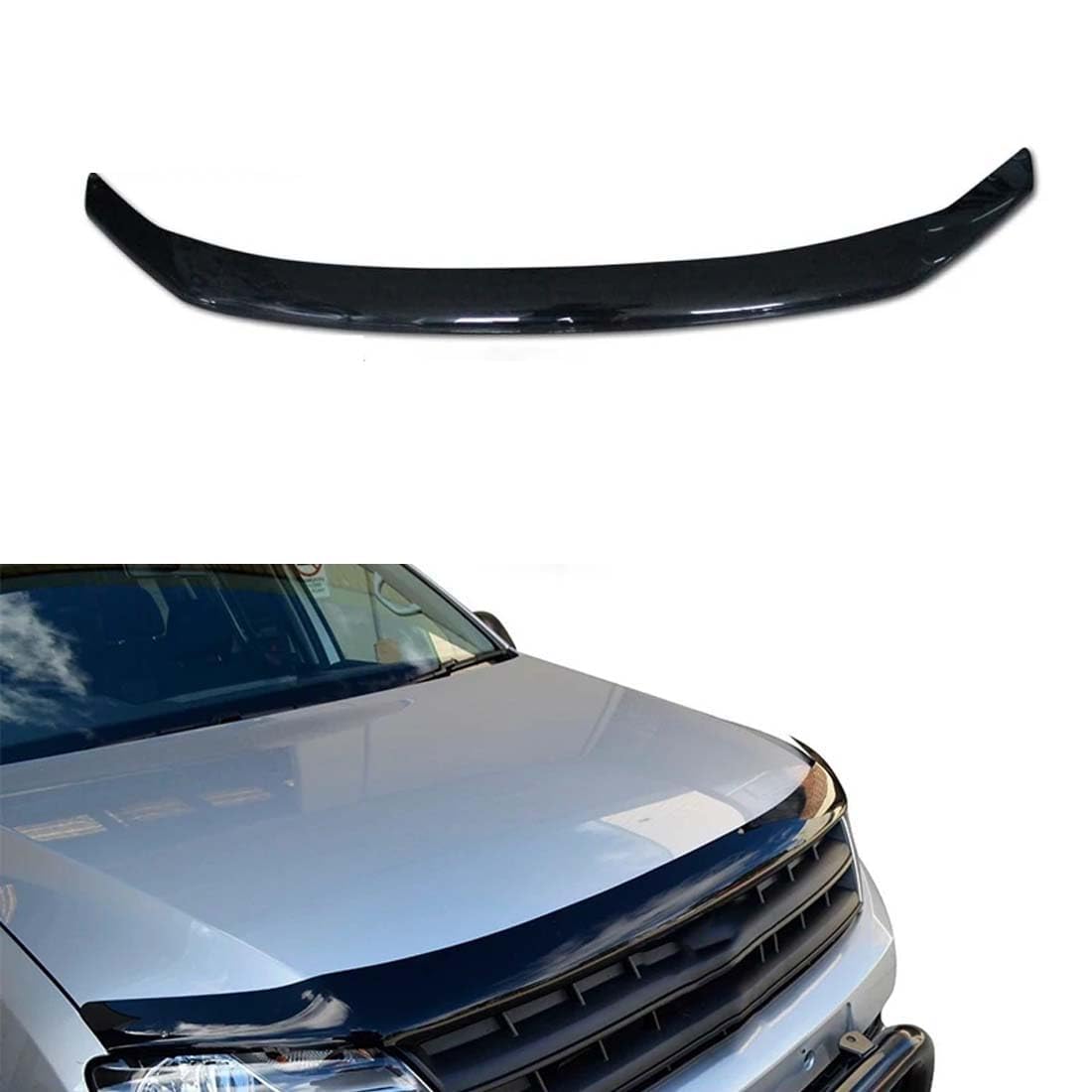 Déflecteurs de Bonnet de Vent pour VW Amarok 2009-2021 Accessoires Protection