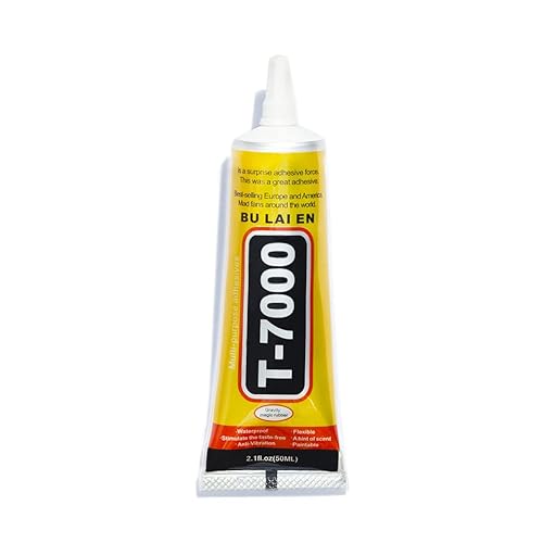 T7000 High Performance Multipurpose Industrial Glue Black Semi-Fluid Adhesive50ML