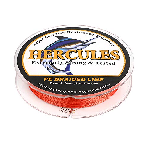 Hercules Super Strong 100M 109 Yards Braided Fishing Line 100 LB Test for Saltwater Freshwater PE Braid Fish Lines 4 Strands - Image 4