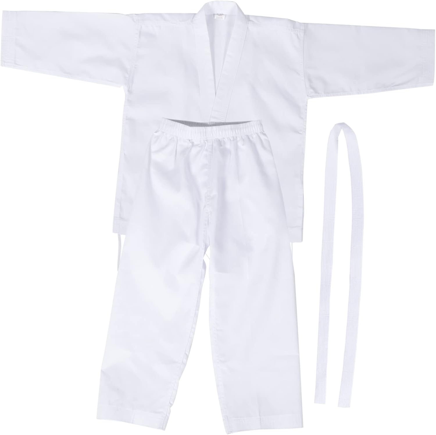 Holibanna 1set Adult Karate Uniform for Training Breathable Quick-drying Judogi Clothes for Karate Practitioners Comfortable Martial Arts Costume for Men Women