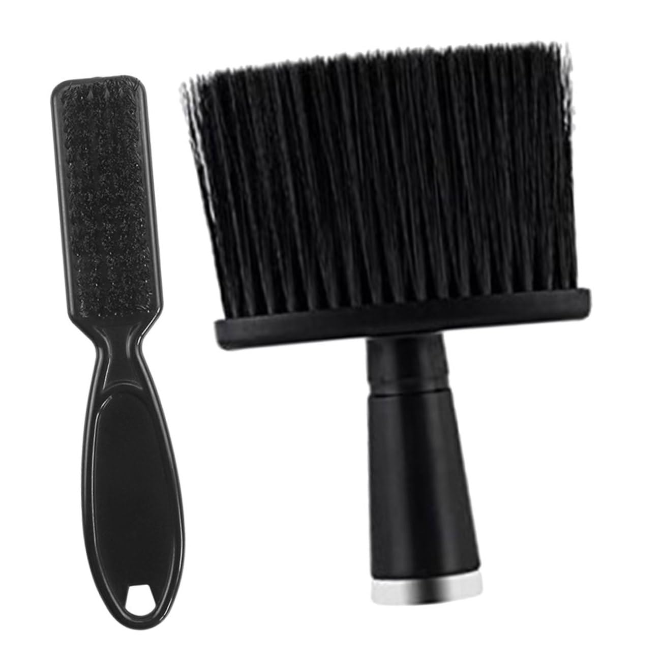 FRCOLOR 2pcs Neck Duster Brush Set for Hair Salon Professional Barber Cleaning Brushes for Hair Removal and Grooming Ideal for Male Shaving and Hairdressing