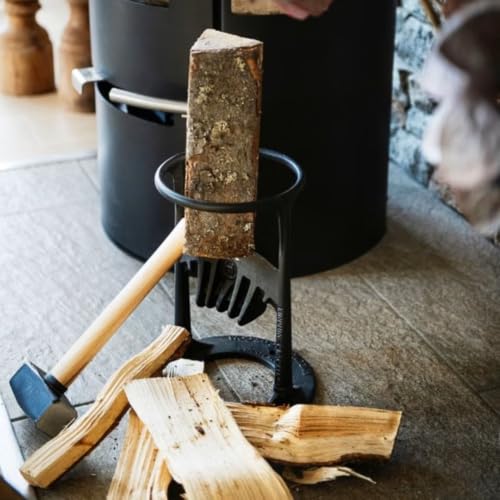 Foto von Kindling Cracker Original Manueller Holzspalter für Anzündholz aus Gusseisen | Sicherer Anmachholzspalter für Kamin & Feuerholz | Kompakter Holzspalter manuell für Anzündholz & Kaminzubehör
