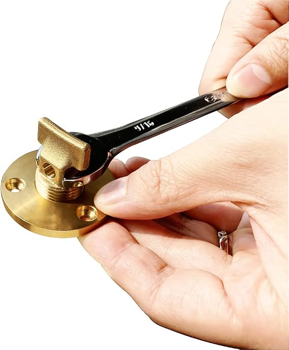 Boat Garboard Drain Plug - 1/2 NPT Thread,Solid Brass Drain Plugs commonly Used in Boat Hulls.
